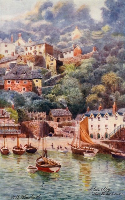 Il Porto, Clovelly da Henry B. (after) Wimbush