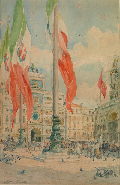 Piazza San Marco da Henry Bacon