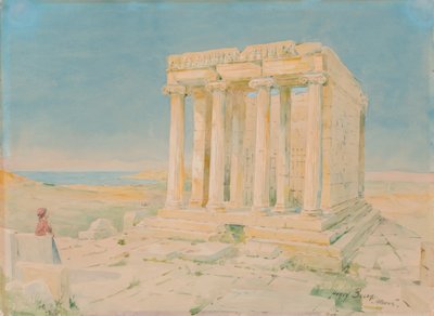 Tempio di Nike Apteros, n.d. da Henry Bacon