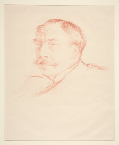 Ritratto di Mirbeau da Henry Bataille