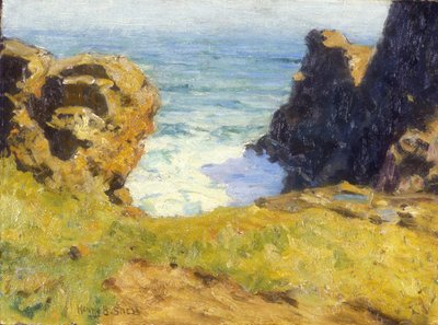 Vicino a St. Ives, Cornovaglia, c.1914 da Henry Bayley Snell