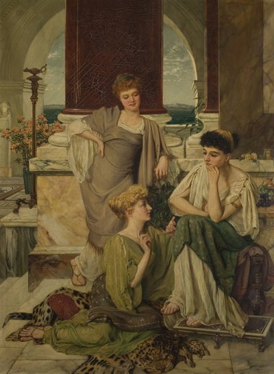Una discussione, fine XIX secolo da Henry Baynton