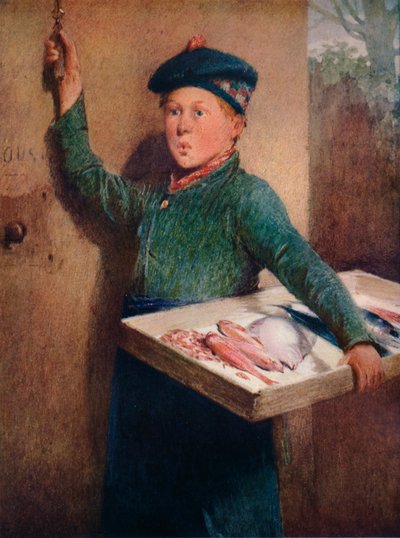 La chiamata dei pescivendoli, c1886 da Henry Benjamin Roberts