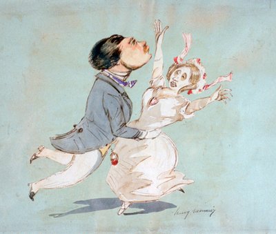 Una coppia da Henry Bonaventure Monnier