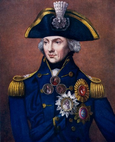 Ammiraglio Sir Horatio Nelson da Henry Bone