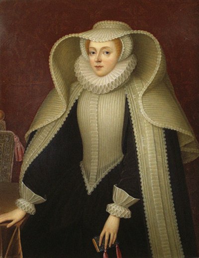 Elizabeth, Lady Hoby, nata Elizabeth Cooke 1528-1609 da Henry Bone