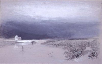 Paesaggio con Fiume e Ponte: Arriva la Pioggia da Henry Bright