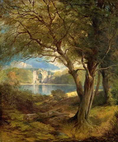 Abbazia di Newstead, Nottinghamshire da Henry Bright