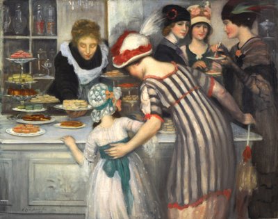 Dans la Patisserie da Henry Caro Delvaille
