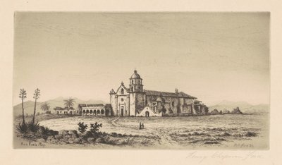 Missione San Luis Rey de Francia da Henry Chapman Ford