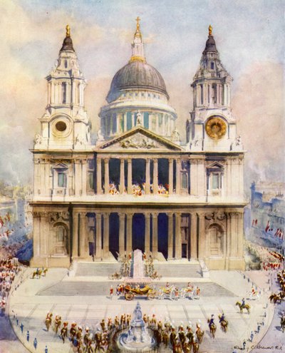 Cattedrale di San Paolo, Londra, sede del servizio di preghiera e ringraziamento per il Giubileo d