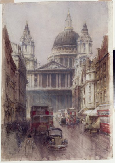 San Paolo da Ludgate Hill da Henry Charles Brewer
