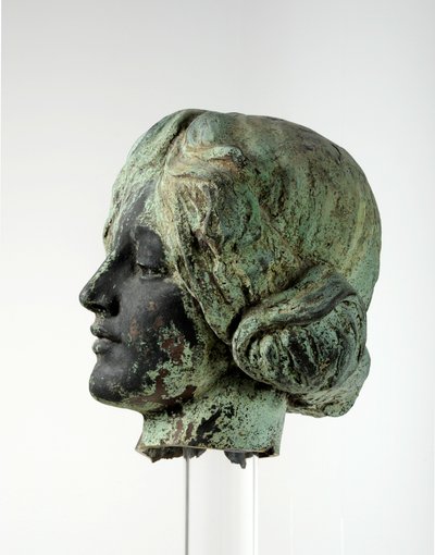Testa della Vittoria dal Memoriale di Guerra di Leeds da Henry Charles Fehr