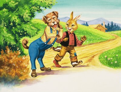 Coniglio orso da Henry Charles Fox