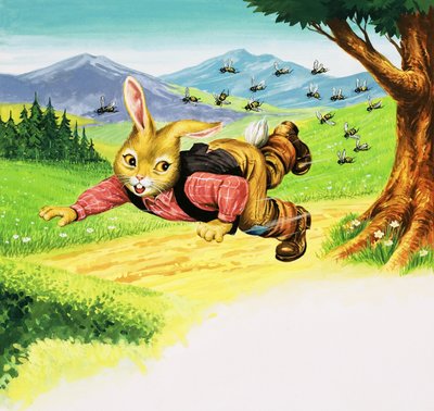 Coniglio Orso da Henry Charles Fox