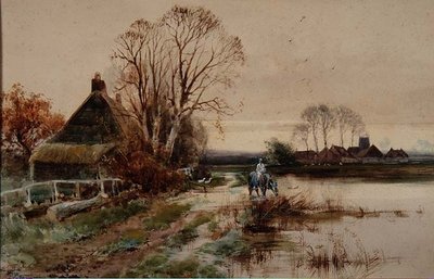 Vicino a Reedham, Norfolk da Henry Charles Fox