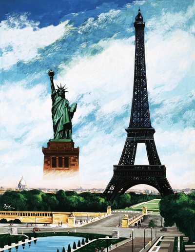 Chi ha costruito la Torre Eiffel Alexandre Gustave Eiffel da Henry Charles Fox