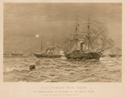 Bombardamento di Sveaborg da parte della Flotta Baltica Britannica, Guerra di Crimea da Henry Charles Seppings Wright