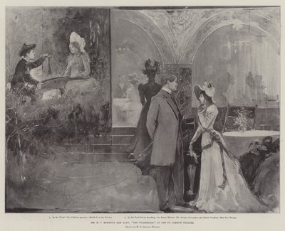 La Nuova Commedia di Mr H V Esmond, Il Deserto, al Teatro St James da Henry Charles Seppings Wright