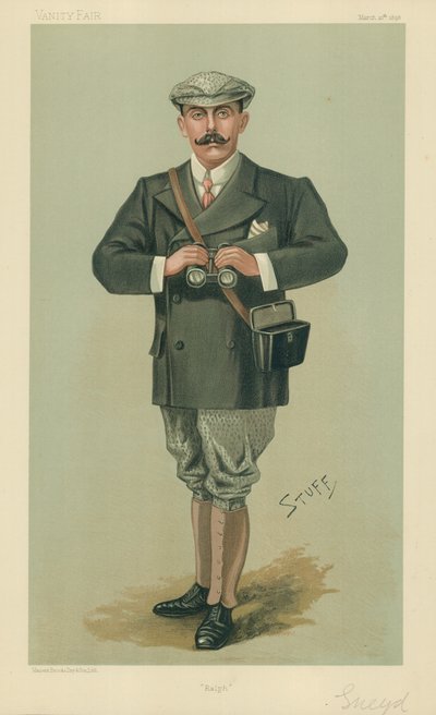 Mr Ralph Sneyd, Ralph, 10 marzo 1898, caricatura di Vanity Fair da Henry Charles Seppings Wright