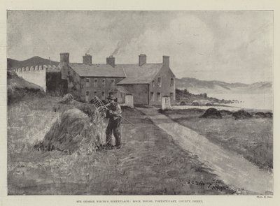 Luogo di nascita di Sir George White, Rock House, Portstewart, County Derry da Henry Charles Seppings Wright
