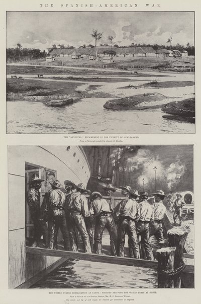 La guerra ispano-americana da Henry Charles Seppings Wright