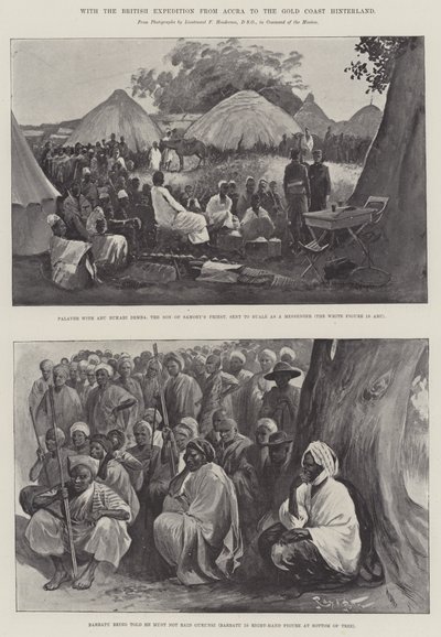 Con la spedizione britannica da Accra all