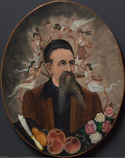 Autoritratto con cinque muse, c. 1880 da Henry Church