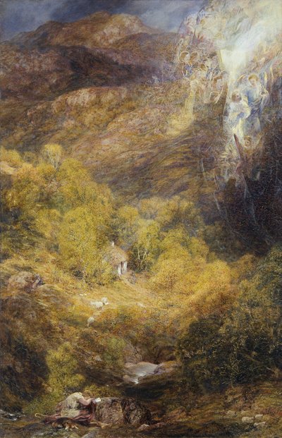 La visione del penitente: Il sogno del pastore da Henry Clarence Whaite