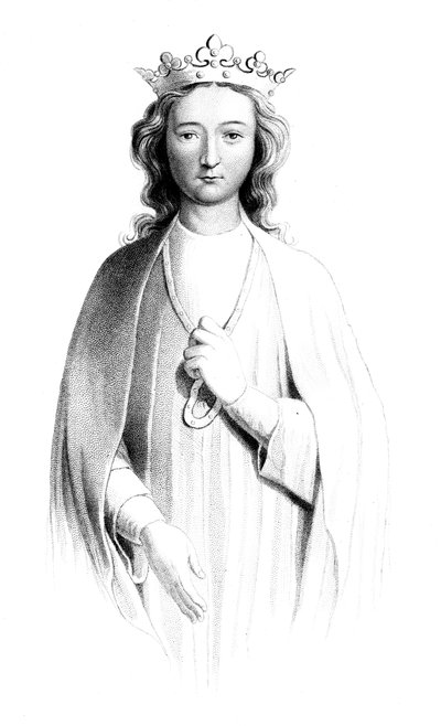 Eleonora di Castiglia 1241-1290, 1851 da Henry Colburn