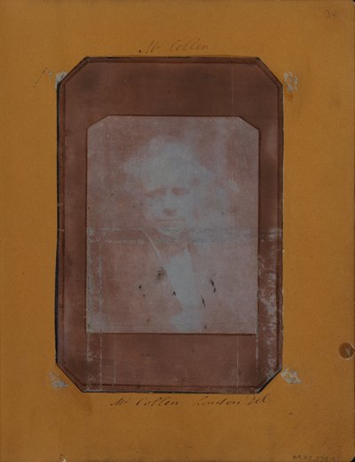 Ritratto a mezzo busto di un uomo, possibilmente Sir David Brewster da Henry Collen