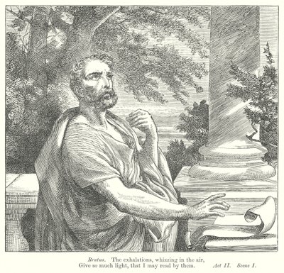 Giulio Cesare (incisione) da Henry Courtney (after) Selous