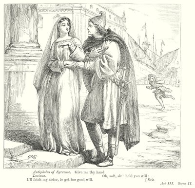 La commedia degli errori (incisione) da Henry Courtney (after) Selous