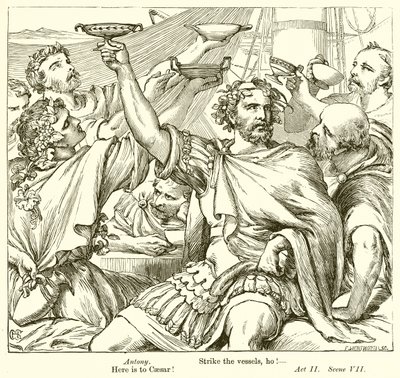 Antonio e Cleopatra da Henry Courtney Selous