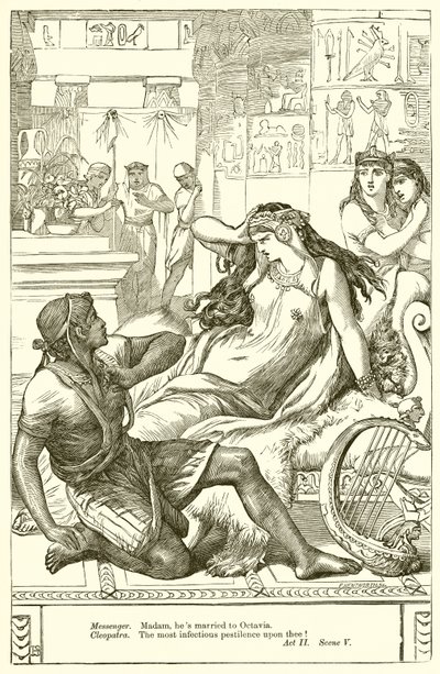 Antonio e Cleopatra da Henry Courtney Selous