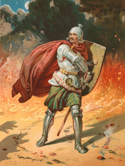 Il combattimento di Christian con Apollyon da Henry Courtney Selous