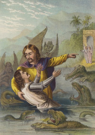 Attraversando il fiume da Henry Courtney Selous
