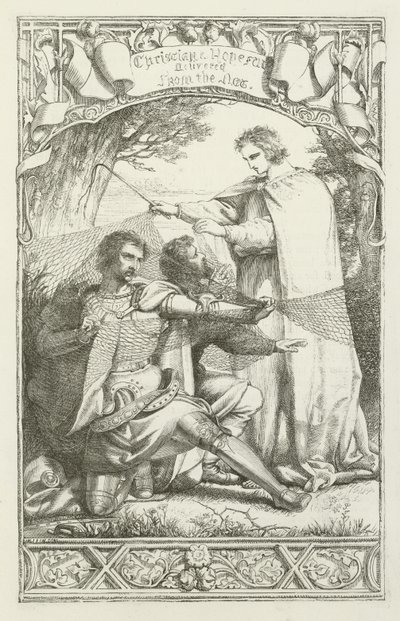 Illustrazione per Il progresso del pellegrino di John Bunyan da Henry Courtney Selous