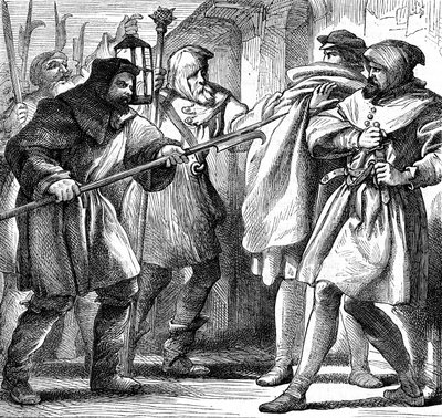 Scena da Molto Rumore per Nulla di Shakespeare, 1870 da Henry Courtney Selous