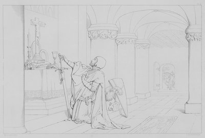Episodio della vita di Robert Bruce, secondo Sir Walter Scott da Henry Courtney after Selous