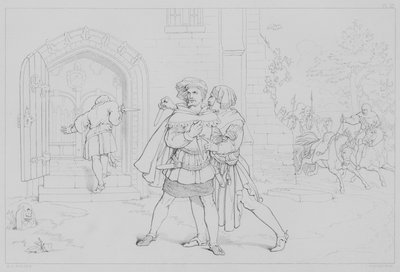 Episodio della vita di Robert Bruce, secondo Sir Walter Scott da Henry Courtney after Selous