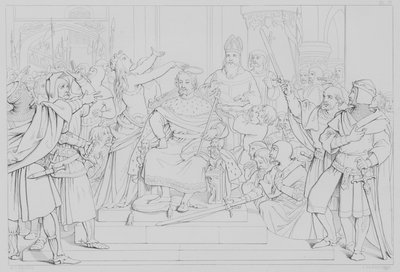 Episodio della vita di Robert Bruce, secondo Sir Walter Scott da Henry Courtney after Selous