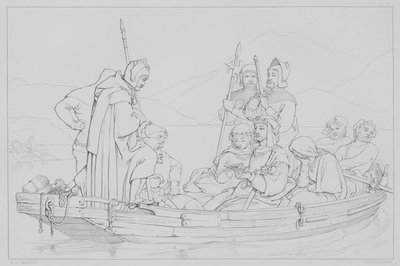 Episodio della vita di Robert Bruce, secondo Sir Walter Scott da Henry Courtney after Selous