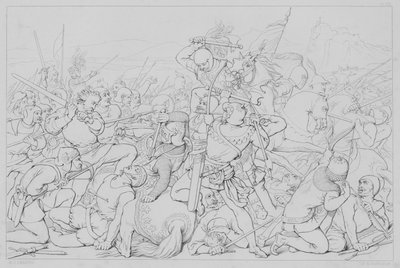 Episodio della vita di Robert Bruce, secondo Sir Walter Scott da Henry Courtney after Selous