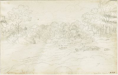 Villaggio di Eccleshall da Henry Curzon Allport