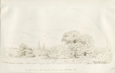 Lichfield - Vista Nord (distanza) da Henry Curzon Allport