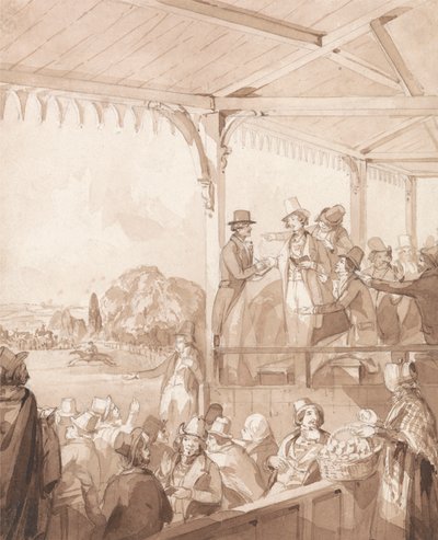 La vita di un nobile: Scena quarta - Il chiosco delle scommesse da Henry Dawe