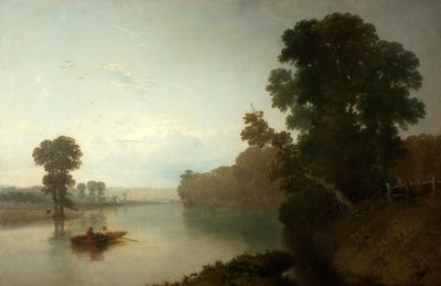 Il fiume Trent a Wilford da Henry Dawson