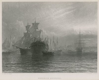 Cantiere navale di Woolwich da Henry Dawson