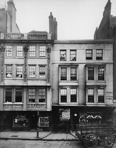 Aldgate, resti della vecchia locanda Saracen